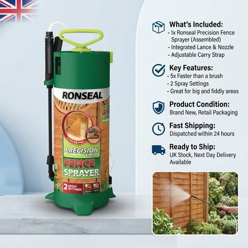 Ergonomic ronseal fence - 2, kg