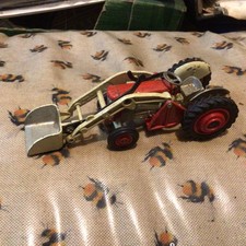 Vintage Corgi Toys Original Massey Ferguson 65 Tractor with loader and bucket