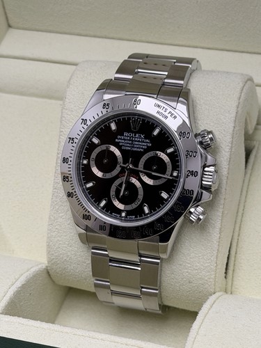 Rolex daytona 116520 black - rolex,