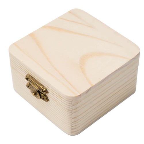 Natural finish wooden storage - wooden,