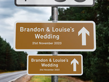 PERSONALISED METAL Wedding
