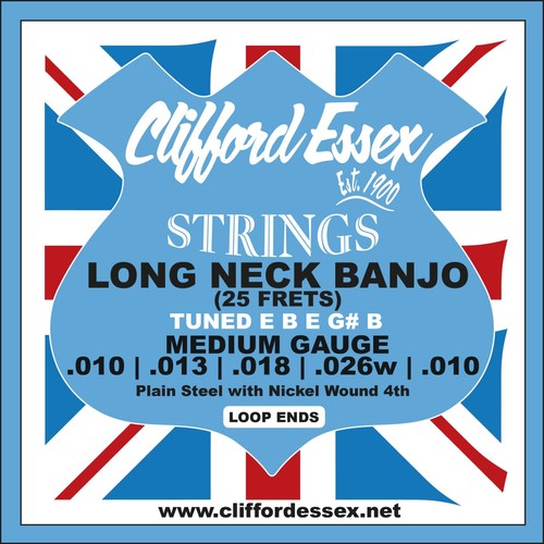 Long neck banjo strings - long,