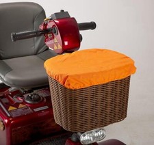 Mobility Scooter front bag and cover for basket Fluorescent from Ducksback