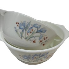 Set of 2 Vintage Pyrex "Blue