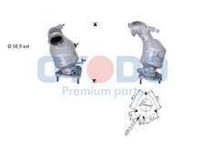 CATALYTIC CONVERTER FITS: OPEL