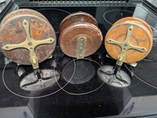 3 Wooden Reels. 2x3 1/2inch &