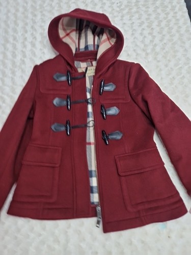 Ladies burberry wool duffle - ladies,