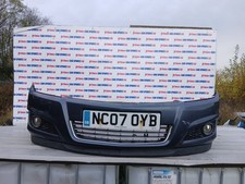 VAUXHALL ASTRA HATCHBACK 5DR MK5 H 2007 BLUE 4XU FRONT BUMPER MARKS