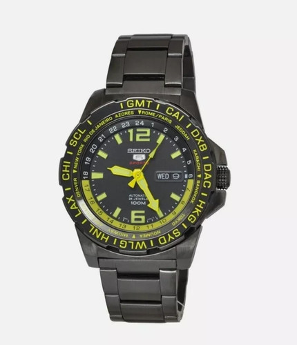 Seiko sports men - 5, black