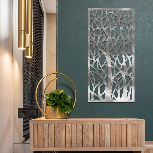Modern framed metal tree - modern,