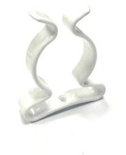 Terry Tool Clips White Plastic