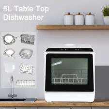 5L Mini Dishwasher 6-Program