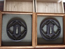 Antique Japanese Tsuba Daisho