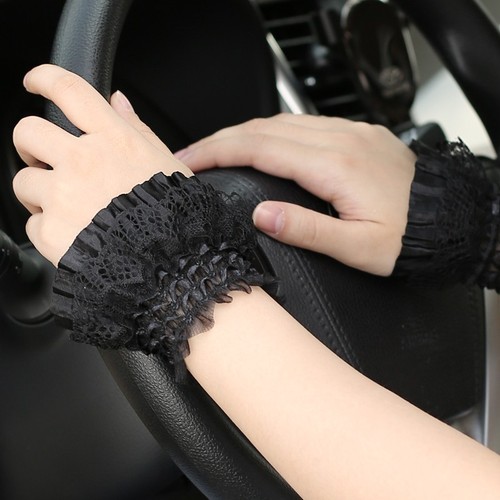Lolita ruffled black lace - ruffled,