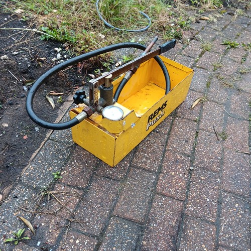 Rems push pressure - push, tester