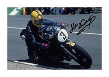 Joey Dunlop 9 A4 reproduction