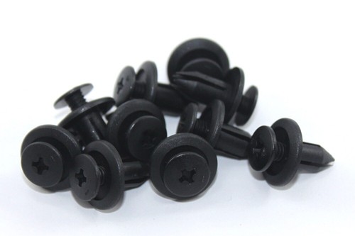 10x 6mm plastic push screw - 10x,
