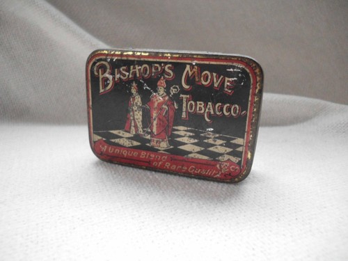 Bishops move loose tobacco tin - move,