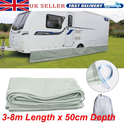 Caravan awning mud draught - caravan,