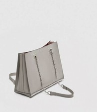 Zara Chalk Grey Studded