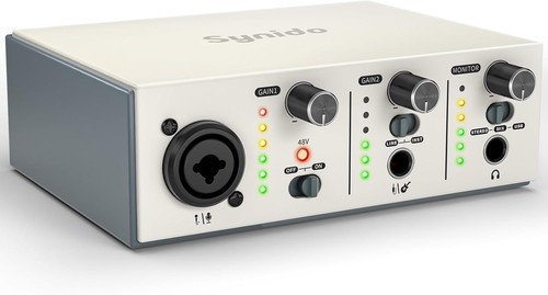 Synido usb audio interface - usb, c