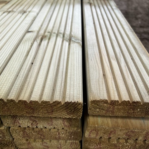 Treated decking board 120 - board, x