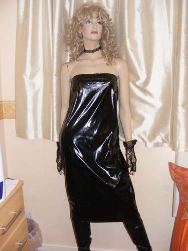Pvc dress - pvc,