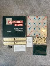 Scrabble Deluxe Board Game 1973 Vintage Spears Games 