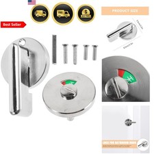 Bathroom Door Lock Indicator