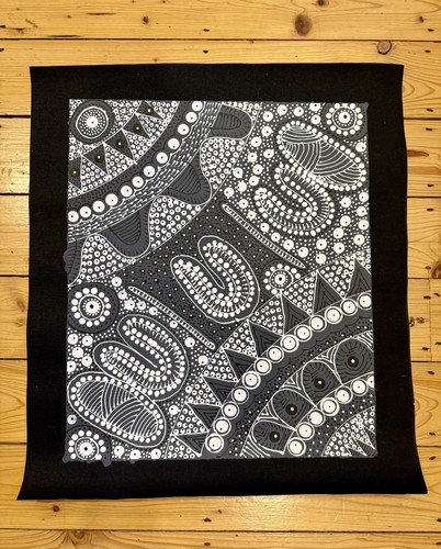 Tanya bird aboriginal art - tanya,