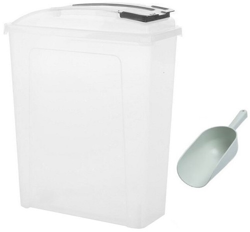 25l plastic bin - bin, dry