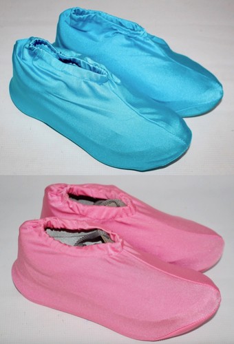 Fancy dress shoe covers pink - fancy,