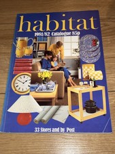 HABITAT 1981 / 1982 catalogue