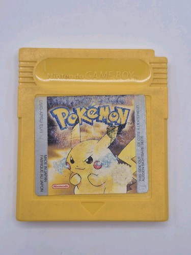 Genuine pokemon yellow - genuine,