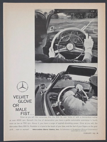 1960 print mercedes - 1960, mercedes-benz