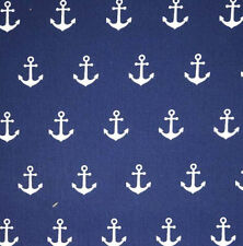 Cotton Fabric Navy Blue &