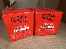 TRIUMPH 650 STD PISTONS SET