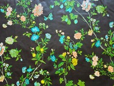 Unused vintage glazed cotton