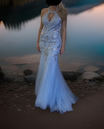 Illusion prom dress - dress, sherri