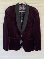 M&S Mens Jacket 46R Purple