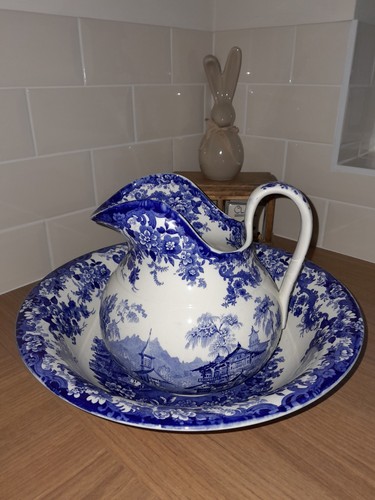 Mintons genevese wash jug - genevese, &