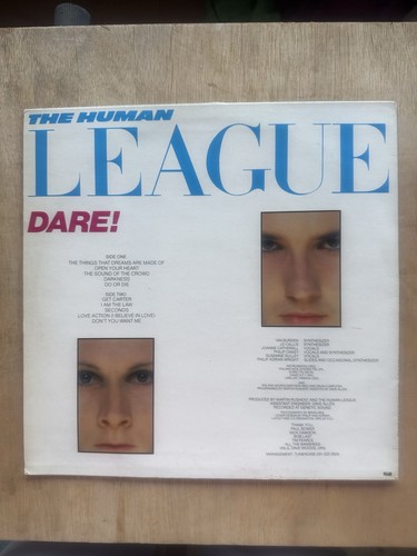 The human league dare vinyl - human,