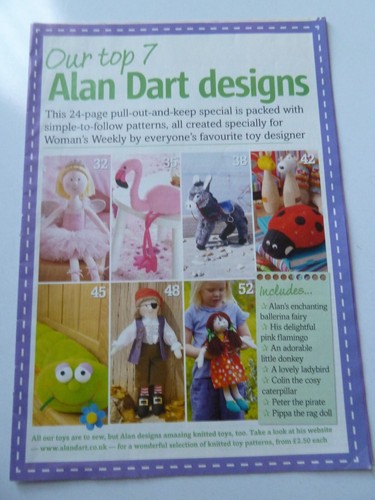 Alan dart toy sewing - alan, patterns