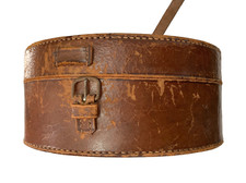 Antique round leather collar