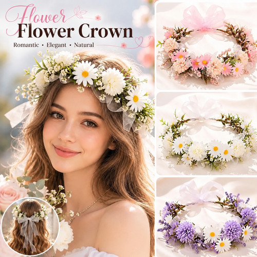 Flower crown women girl - crown,