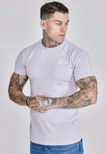 SikSilk Men's Muscle Fit Crew
