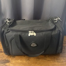 Globe-Trotter Black Duffel Bag