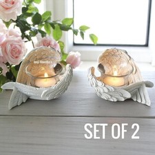 Angel Wings Tea Light Candle
