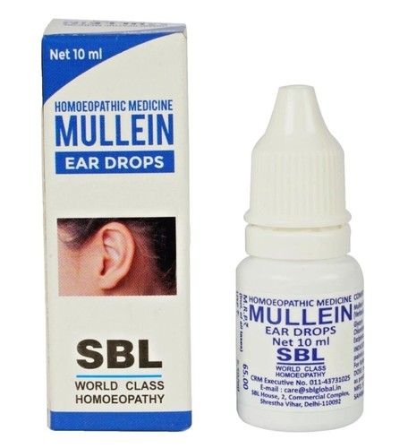 Mullein ear drops - ear,