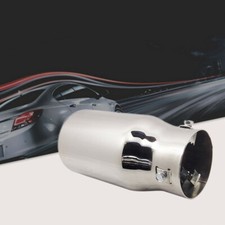 1Pc 76mm Car Chrome Stainless